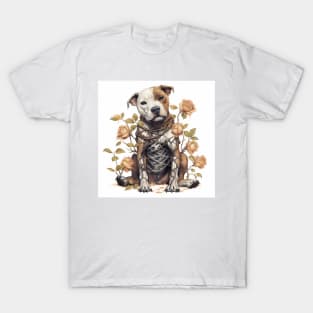 Staffy Skeleton T-Shirt